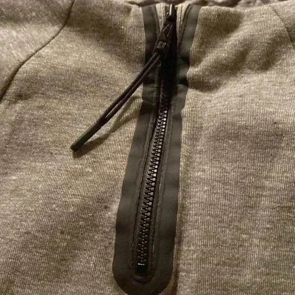 Nike Team USA Women's Gray Short Sleeve Fleece Crew Neck Sweatshirt Large - Picture 6 of 8